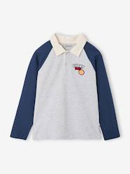 Boys-Long-sleeved polo shirt for boys