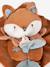 Timo fox dummy clip comforter brown 
