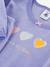Kids' pyjamas with hearts by PETIT BATEAU blue 
