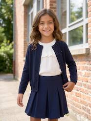 -Fine Knit Basics Cardigan for Girls