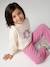 Sweatshirt and trousers set for girls anthracite+ecru 