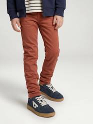 -NARROW Hip, MorphologiK Slim Leg Coloured Trousers, for Boys