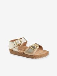 -Foam Leather Sandals for Girls