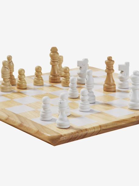 Chess Game in Wood - Wood FSC®100% Certified NO COLOR 