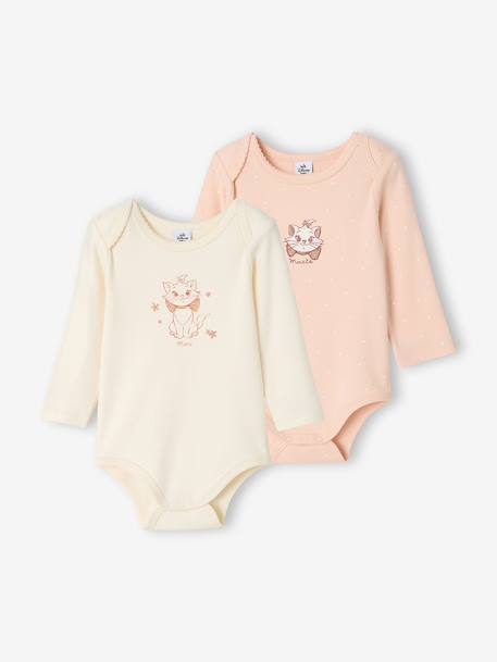 Pack of 2 Disney bodysuits for baby pale pink 
