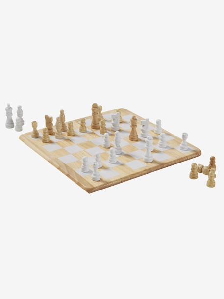 Chess Game in Wood - Wood FSC®100% Certified NO COLOR 