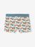 Pack of 5 boxers for boys beige 