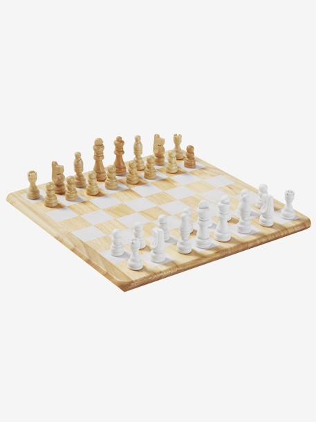 Chess Game in Wood - Wood FSC®100% Certified NO COLOR 