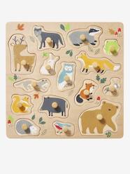 Sustainable Toys-Toys-Educational Games-Puzzles-Peg Puzzle, Classe Verte - Wood FSC® Certified