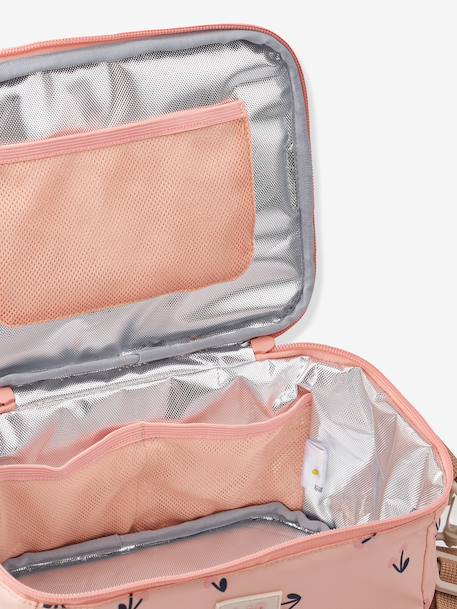 Insulated lunch bag by LIEWOOD grey blue+nude pink 