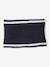 Hat, snood and gloves set for boys marl grey+night blue 