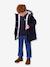Mid-length parka for kids by PETIT BATEAU navy blue 