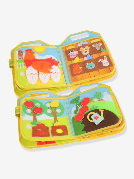 Farm activity book J.A.D.E Montessori multicoloured 