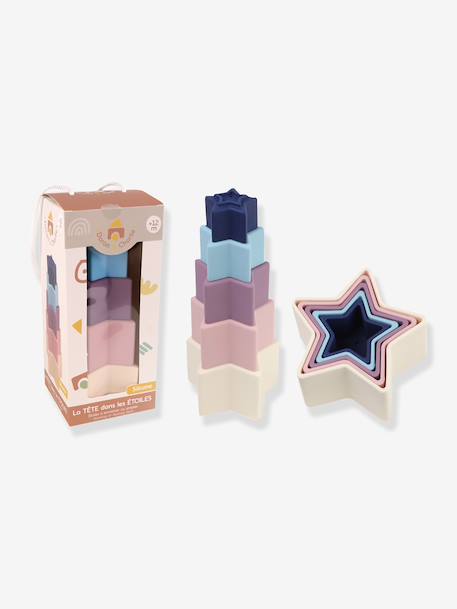 Star stacking toy multicoloured 