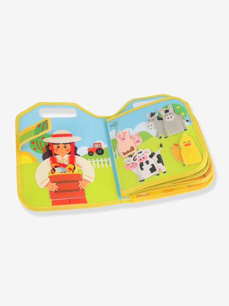 Farm activity book J.A.D.E Montessori multicoloured 