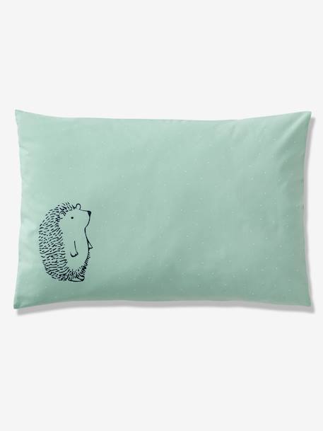 Pillowcase for Babies, Organic Collection, LOVELY NATURE Theme Green 