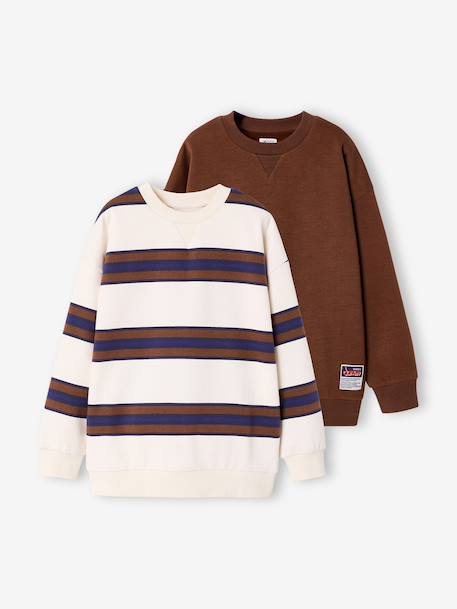 Pack of 2 sweatshirts for boys hazel 