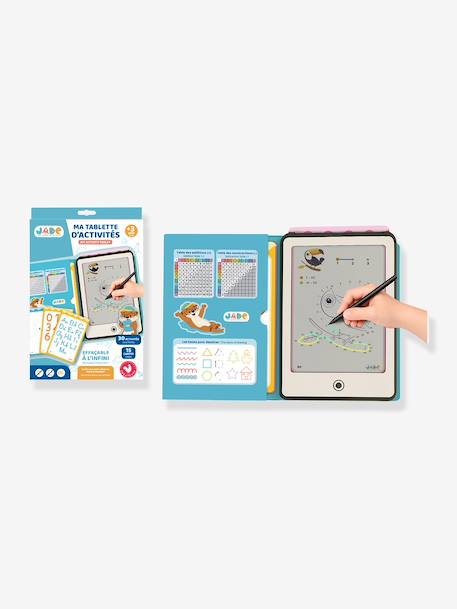 Activity tablet with 30 activities by J.A.D.E blue 