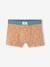Pack of 5 boxers for boys beige 
