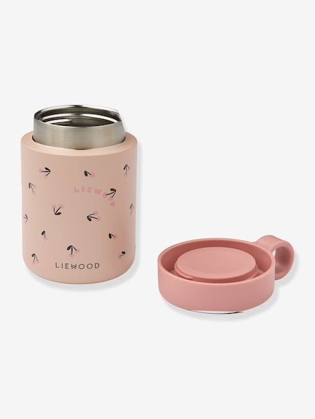 Kiani Insulated Lunch Box, LIEWOOD blue+blush+nude pink+printed beige 