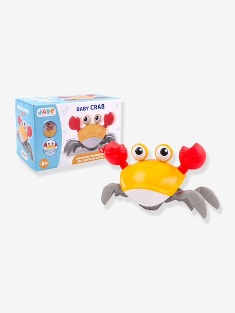 Wind-up mechanical crab by J.A.D.E orange 