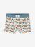 Pack of 5 boxers for boys beige 