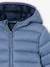 Light Padded Jacket with Hood for Boys black+bordeaux red+emerald green+grey blue+hazel+medium blue+navy blue+olive+pecan nut+red 