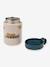 Kiani Insulated Lunch Box, LIEWOOD blue+blush+nude pink+printed beige 