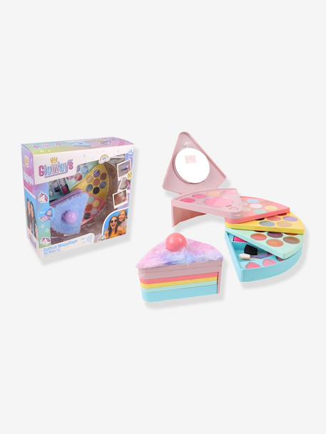 Cake-shaped 5-tier make-up palette multicoloured 
