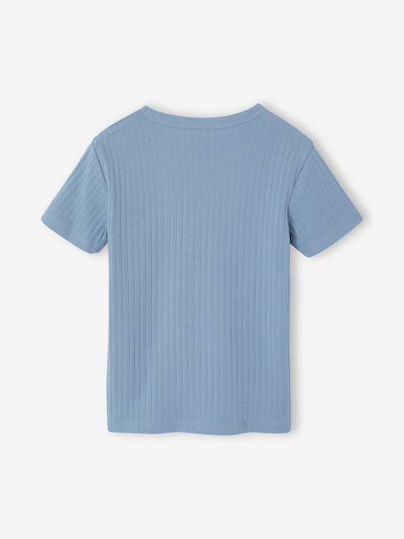Pack of 3 short-sleeved T-shirts for boys sky blue 