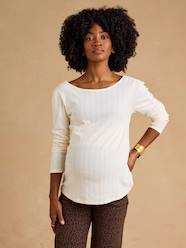Maternity-T-shirts & Tops-Maternity long-sleeved T-shirt Lucie