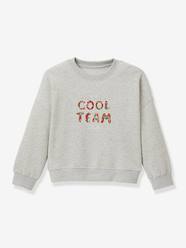 -Sweatshirt Cool Team for girls by CYRILLUS 