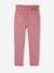 Slim trousers for girls ink blue+mauve 