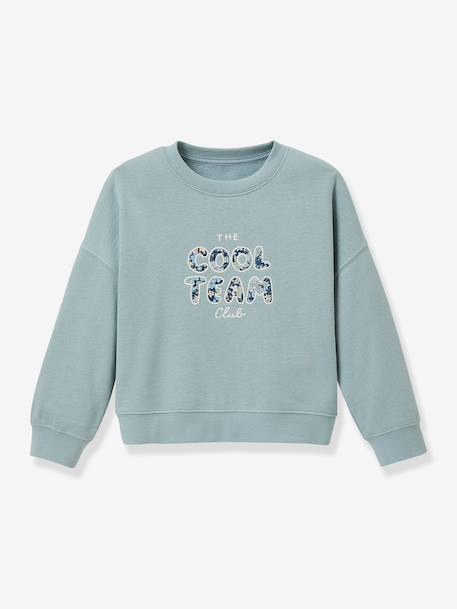 Cool Team sweatshirt by CYRILLUS grey blue 
