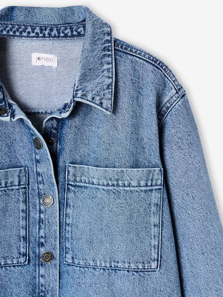 Denim shirt for boys stone 