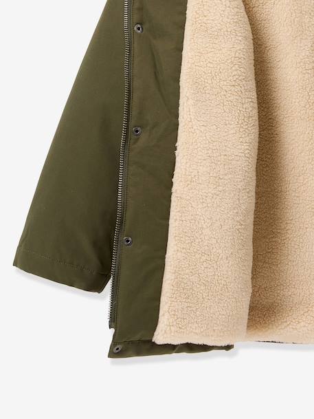 CYRILLUS Sherpa parka by CYRILLUS khaki 