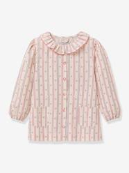 -Apron with frilled collar by CYRILLUS 