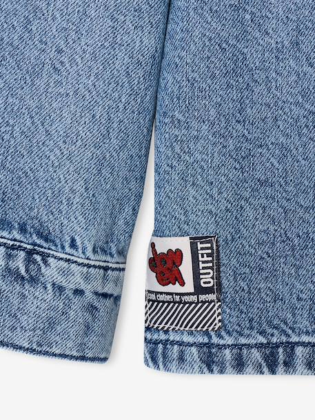 Denim shirt for boys stone 