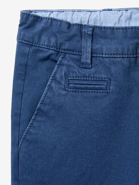 Chino trousers by CYRILLUS grey blue 