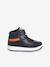 High-top trainers for boys navy blue 