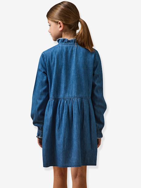 Long-sleeved dress by CYRILLUS stone 
