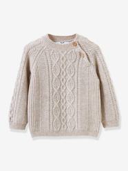 -Cable knit jumper by CYRILLUS 