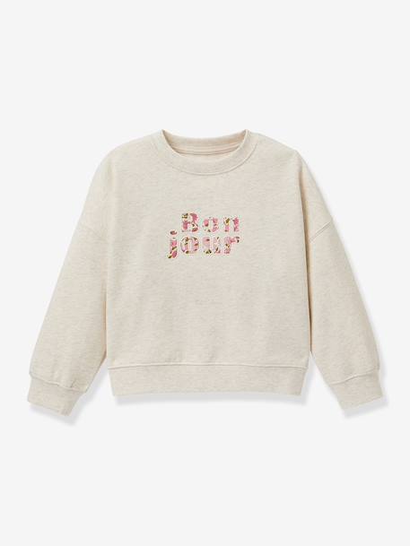 Bonjour sweatshirt by CYRILLUS ecru 
