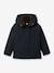 Leopard parka by CYRILLUS navy blue 