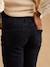 Maternity mom jeans black denim+stone 