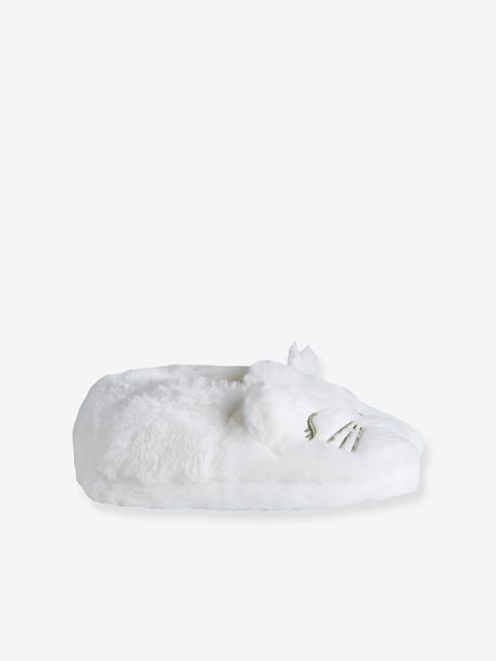 Deer Slippers ecru+pale pink 