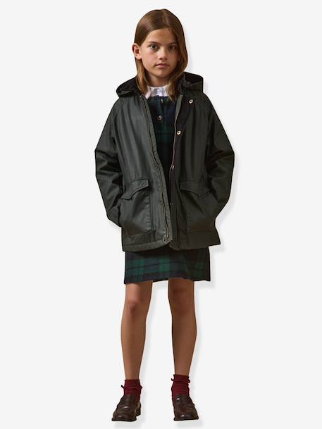 Quilted coat by CYRILLUS navy blue 