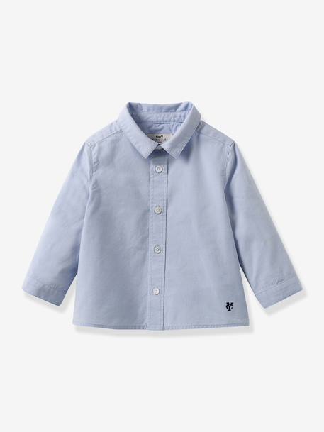 Oxford shirt by CYRILLUS light blue 