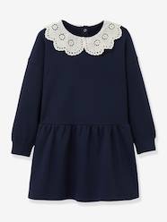 -Dress with XL collar by CYRILLUS 