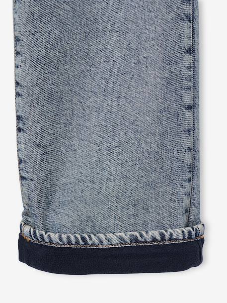 Wide-leg jeans for girls medium blue 